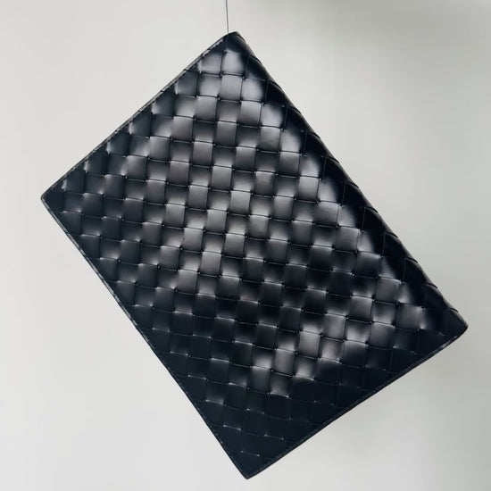 Bottega Veneta Intrecciato Document Case With Wristlet